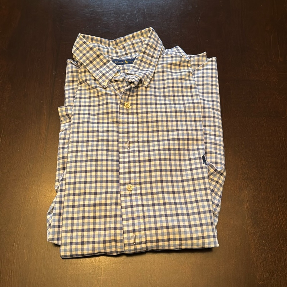 Ralph Lauren Long Sleeve Dress Shirt for Men 2XL, Big & Tall